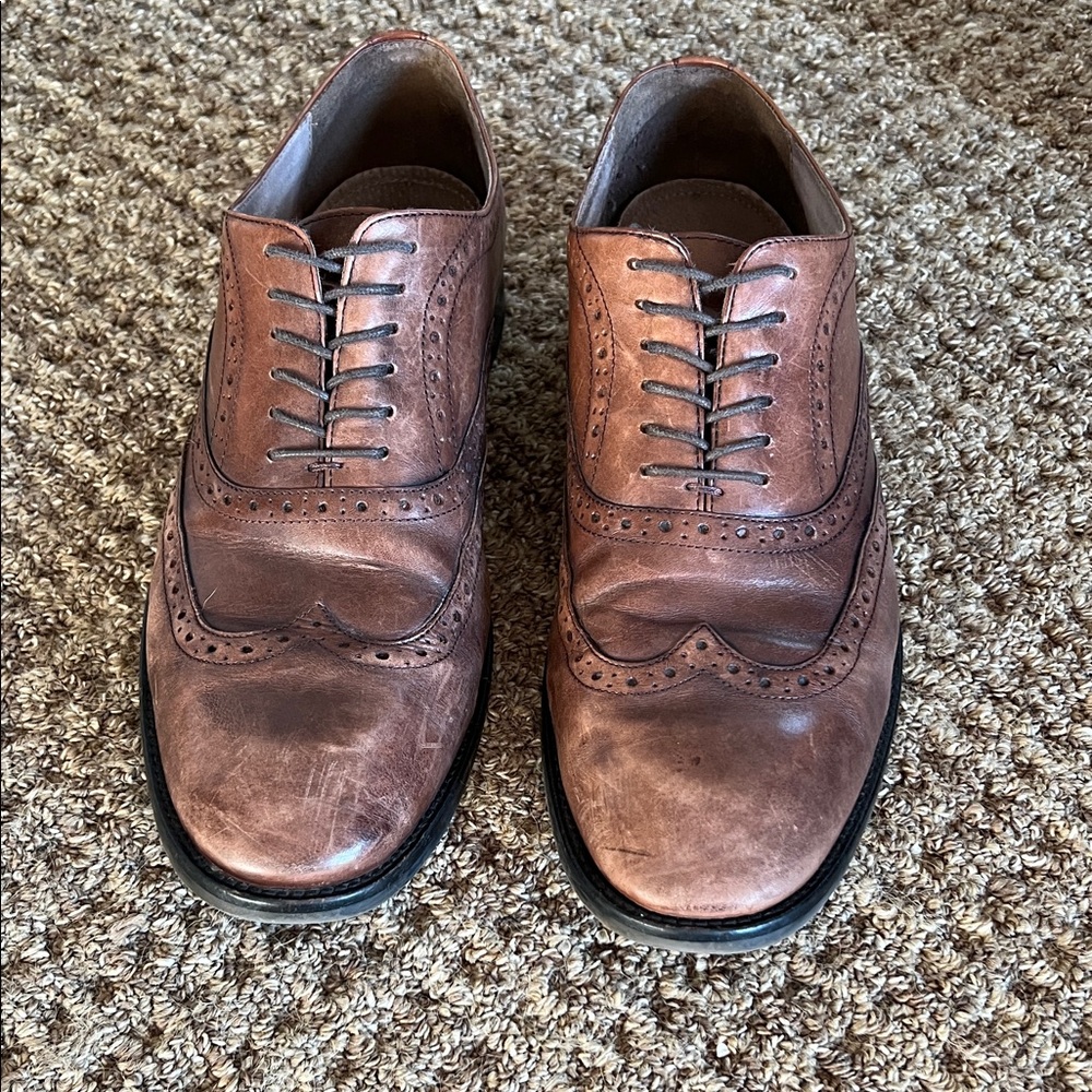 Banana Republic Men’s Brown Leather Oxfords 13M